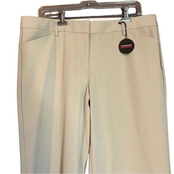 NWT! Express beige dress pants. - Picture 2 of 12